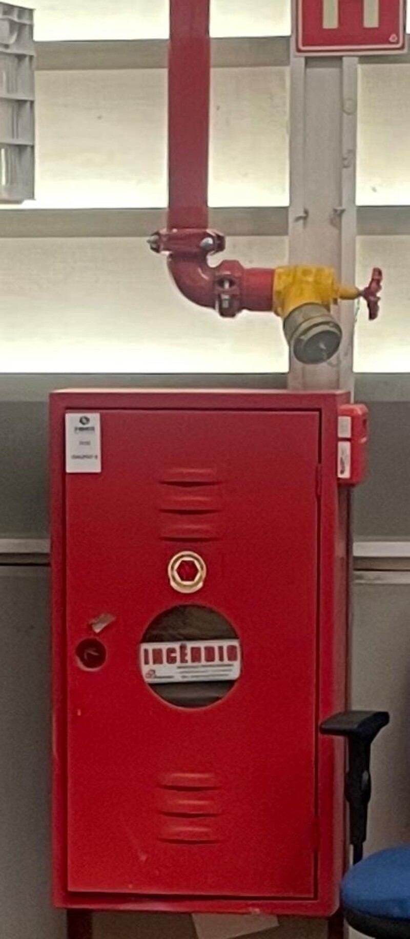 Sistema de Combate e proteção de incêndio 